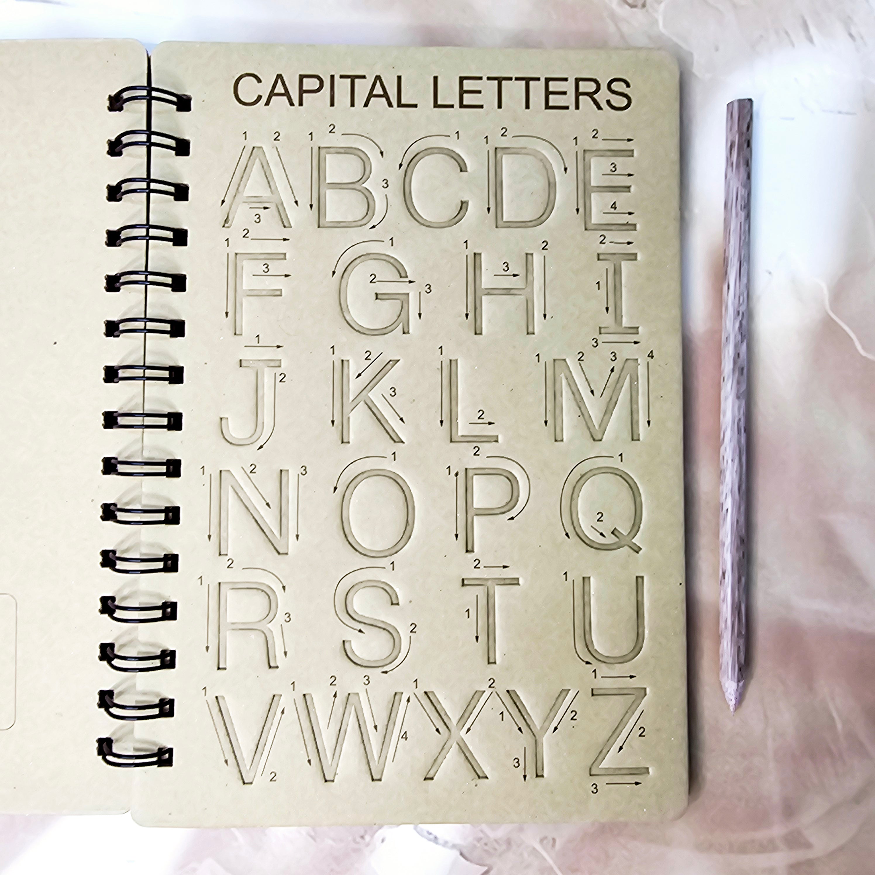 Learn to Write English Alphabet Tracing Board for Kids